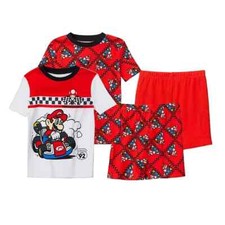 Boys 4-12 Nintendo Mario Kart Tops  Shorts Pajama Set