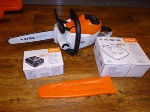 stihl akku kettensäge msa 160 mit akku ladegerät