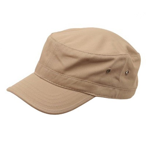 Kids Youth Solid Cotton Army Military Cadet Castro Patrol Flat Cap Caps Hat Hats - Picture 7 of 21