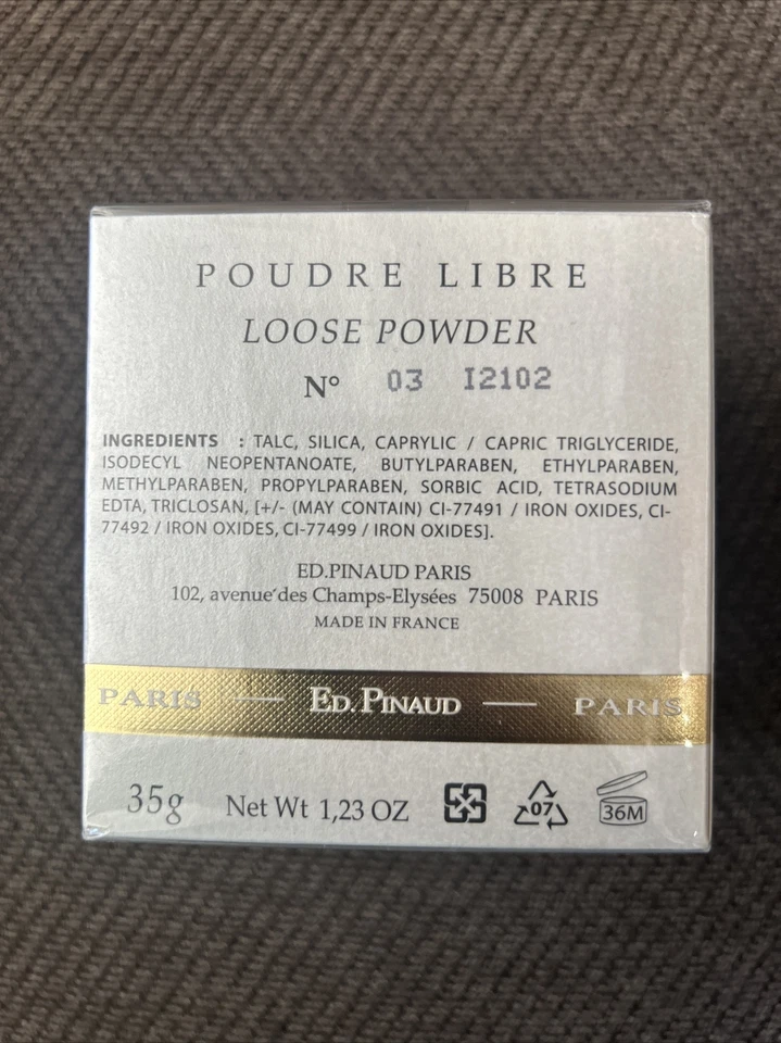 ED. Pinaud Paris Poudre Libre Loose Powder No 3 1.23 Oz Sealed - Image 2 of 4