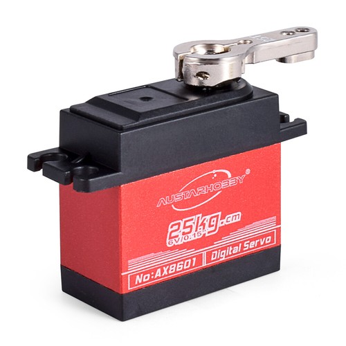 25KG Servo Waterproof 1/10 RC Steering Servo for 1/8 1/12 RC Crawler Buggy Robot - Picture 9 of 23