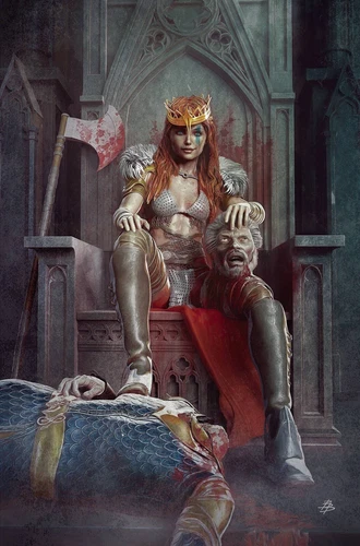 🔥🗡️ RED SONJA 2023 #11 BJORN BARENDS 1:15 Virgin Ratio Variant Cvr K