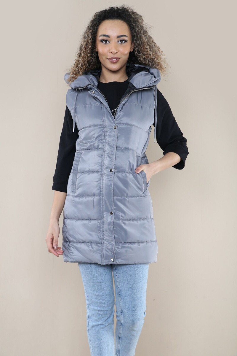 3 4 length down vest