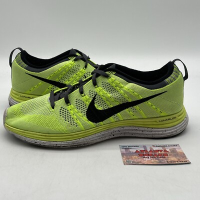 Size 11 Nike Flyknit One+ Yellow W (554888-701)