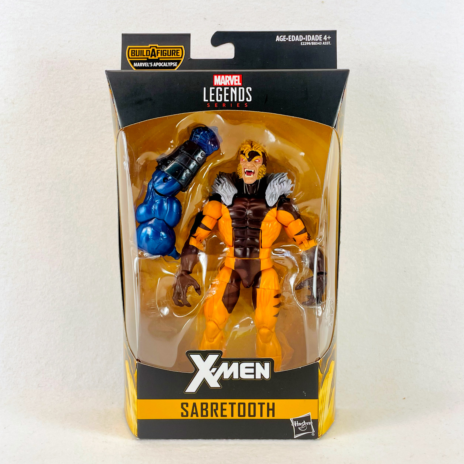 Marvel Legends X-Men Sabretooth - Apocalypse BAF 6" Action Figure