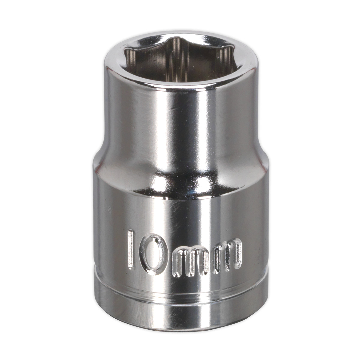 Sealey WallDrive Socket 10mm 3/8""Sq Drive - S0577