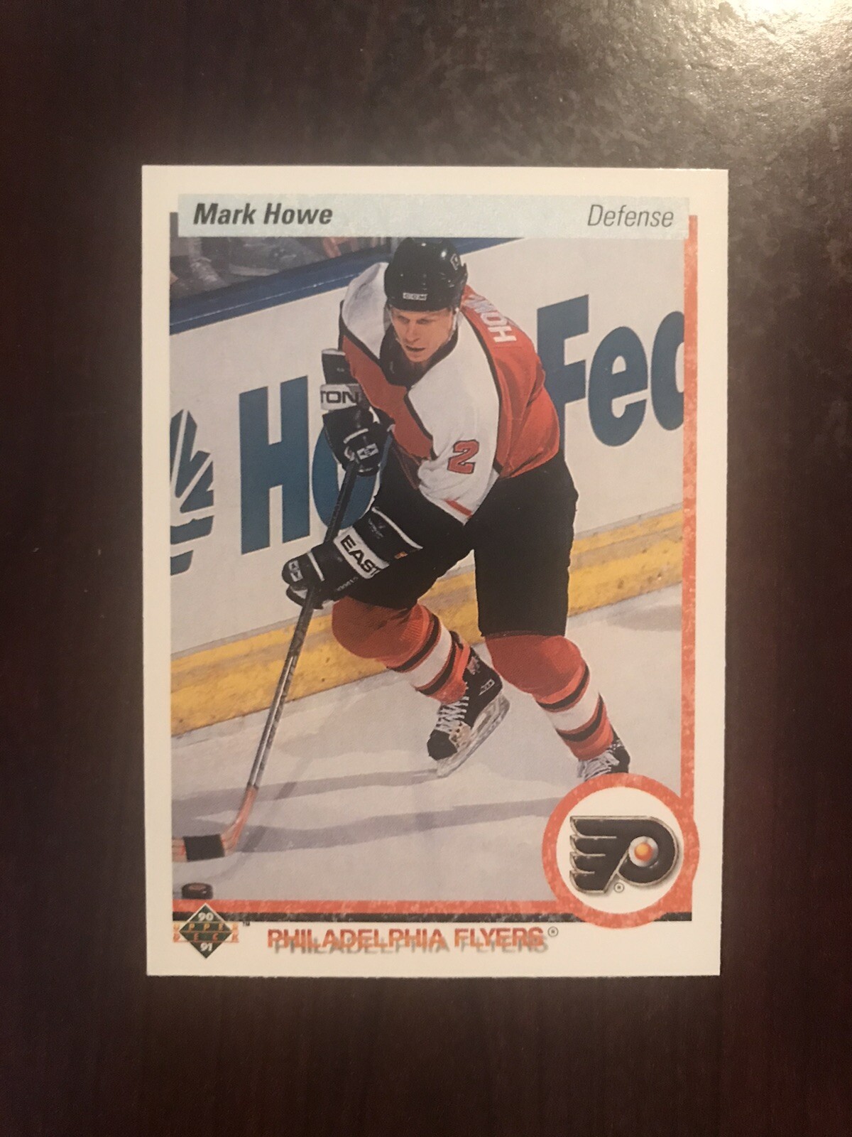1990-91 Upper Deck #261 - Mark Howe - Philadelphia Flyers