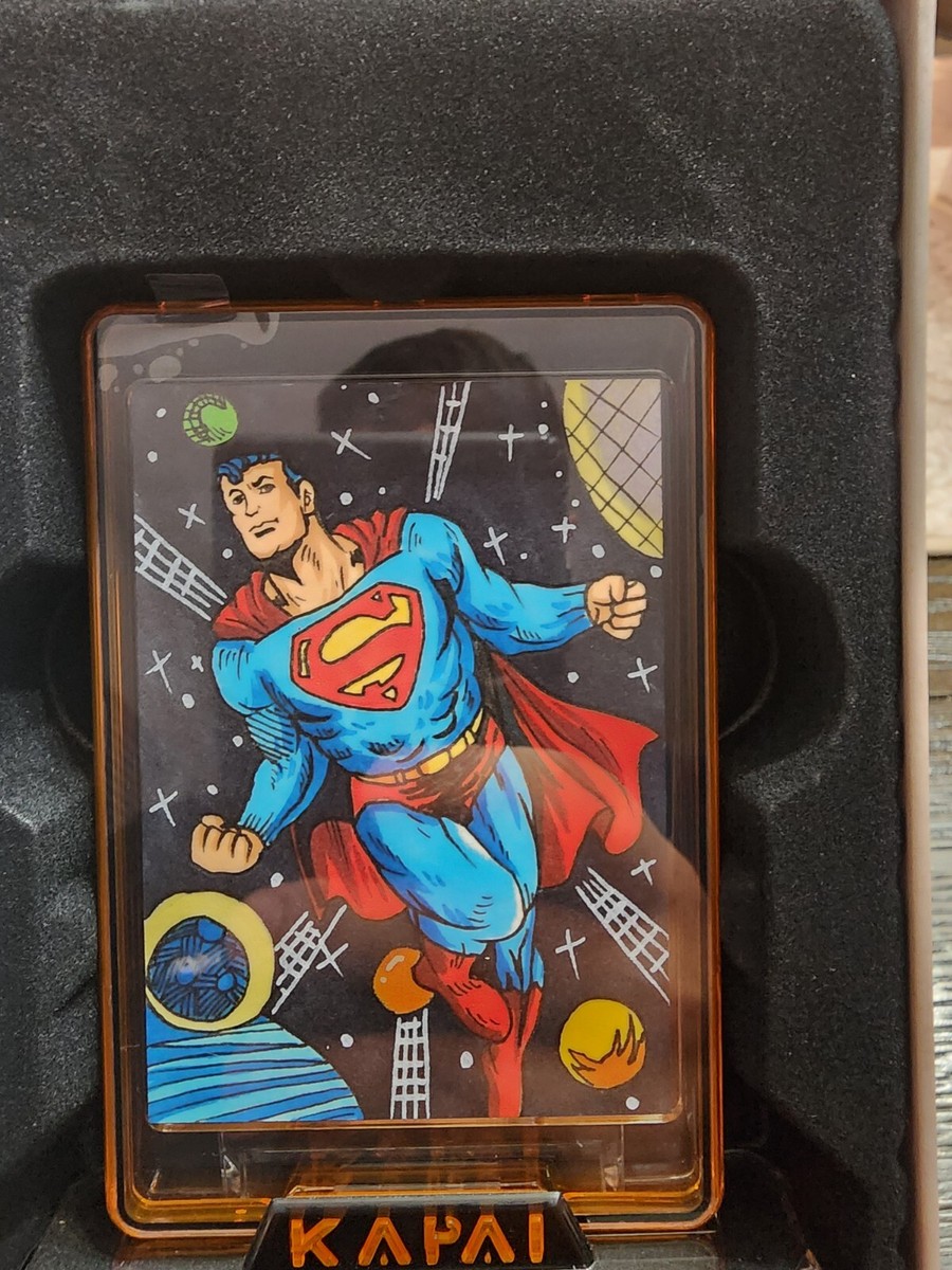 スケッチカード 2012 CZE DC Superman LGT Studio Super Hand Drawn Marvel DC Sketch Card Superman