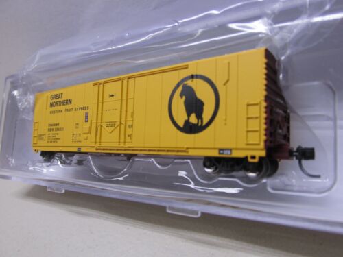 WHEELS OF TIME # 61049 ~ GREAT NORTHERN -WFE REEFER CAR # 64551~ N SCALE - Picture 3 of 4