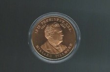 1945 V. RARE Millard Fillmore 13th Presidential Commemorative Medal Coin EX+