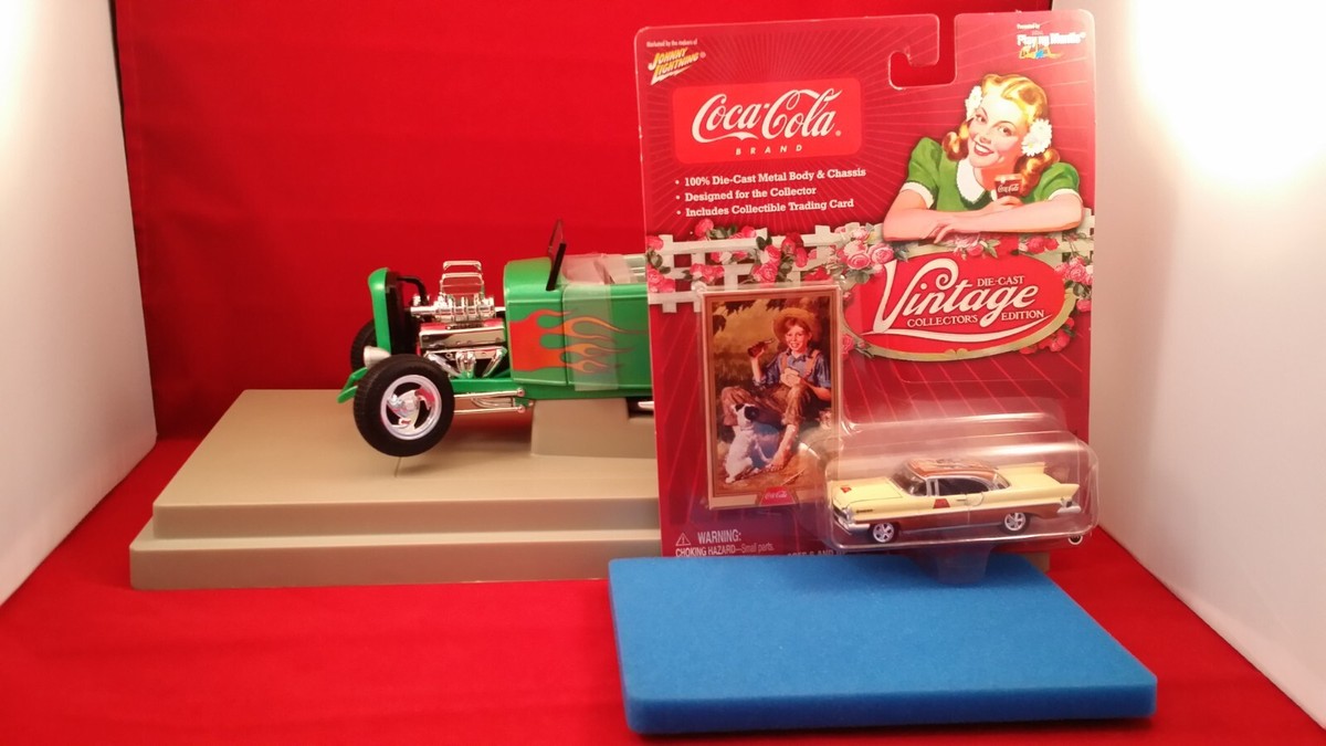 ジョニーライトニング Vintage collectors editionコーラ COCA-COLA BRAND~VINTAGE COLLECTOR'S EDITION~JOHNNY LIGHTNING