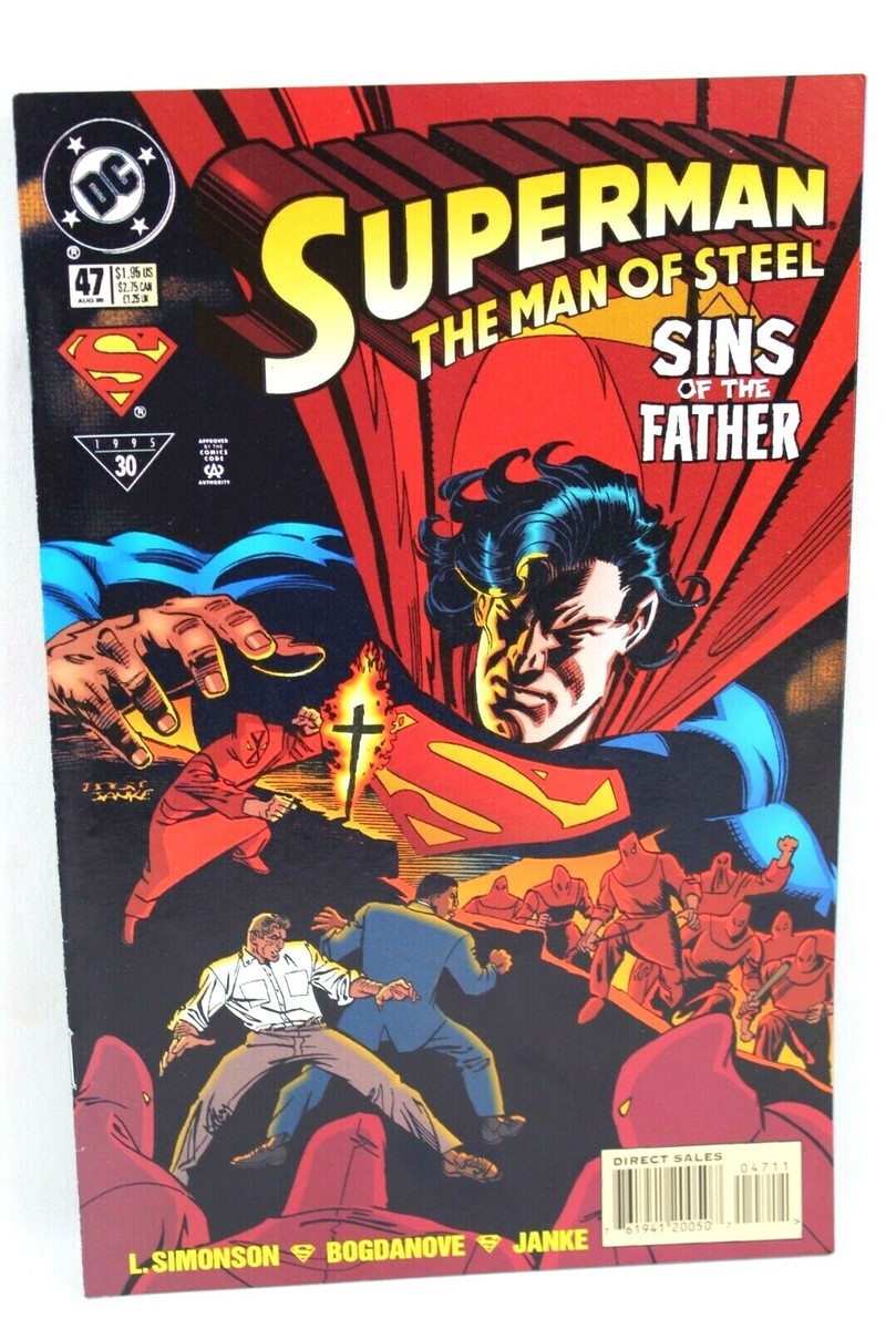 Superman Man of Steel #47 Sins of the Father 1995 DC Comics