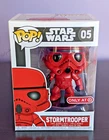 Funko Pop Star Wars #05 Stormtrooper Red Target Exclusive