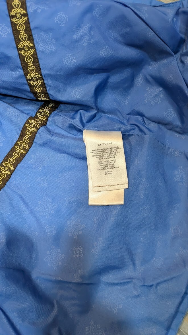 Columbia "Interchange" Winter Shell: Blue/White (… - image 9