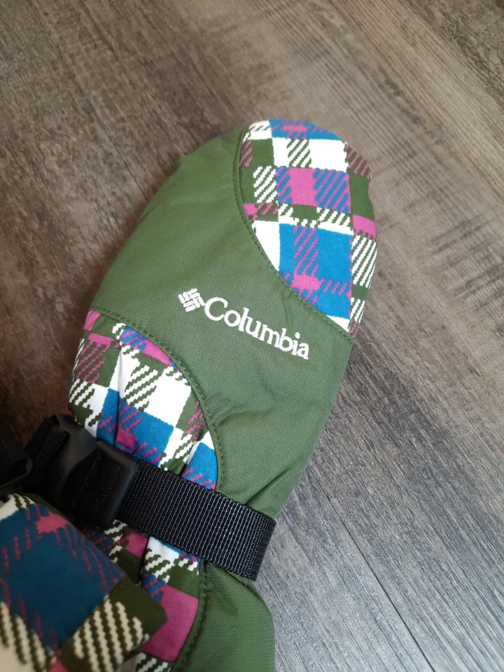 Columbia Youth medium green mitten gloves girls - Image 2 of 4