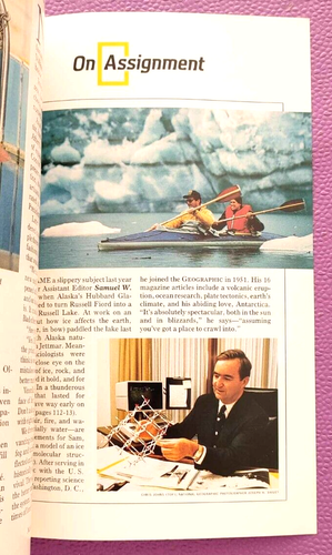 National Geographic Magazin Januar 1987 Medizin neue Vision Gletscher - Bild 6 von 8