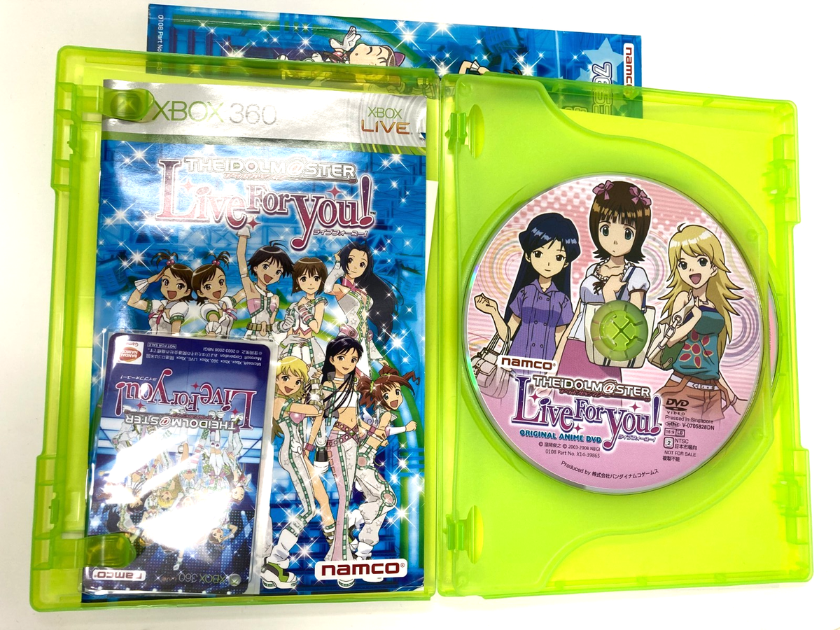The Idolmaster Live For You Limited Edition (Xbox 360) Japan