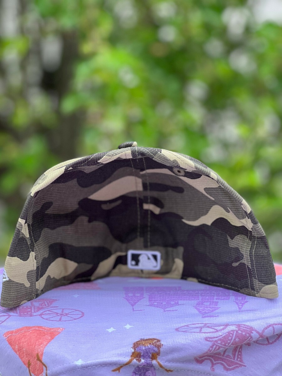 Men's New Era Camo New York Yankees 2021 Armed Forces Day On-Field