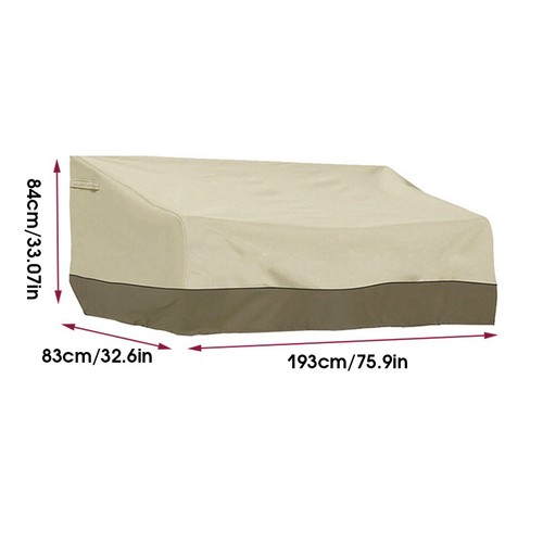 Waterproof Patio Chair Cover Lounge Deep Seat Cover Outdoor Furniture Sofa Cover - Picture 8 of 18