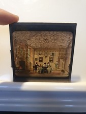 Antique, Glass Lantern Slide, Wakehurst Sussex The Hall (GS.6.)(37)