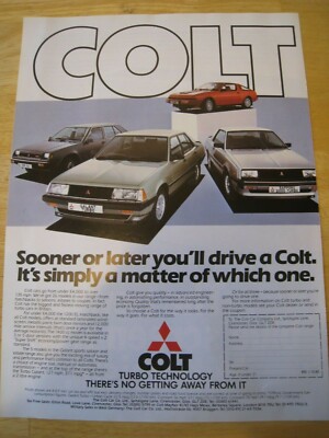 COLT TURBO TECHNIK POSTER WERBUNG FERTIG RAHMEN A4 GRÖSSE DATEI B