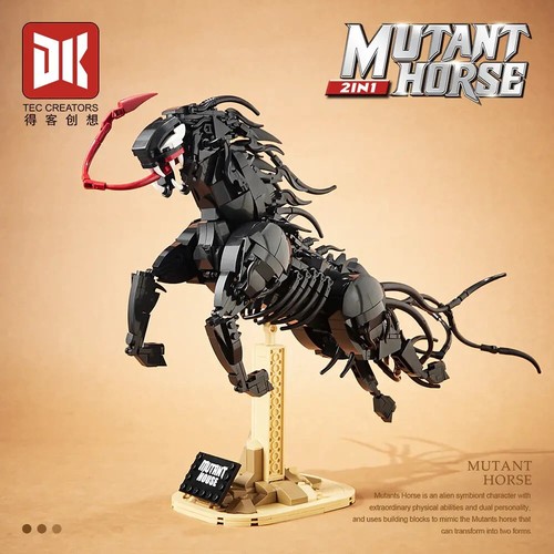 Venom The Last Dance Mutant Horse 998 Piece Building Brick Set Unboxed - Picture 3 of 5