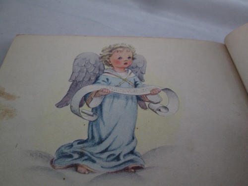 1942 Prayers For Children Book As Is For Crafting Great Graphics Dixon Illustrat - Imagen 5 de 12