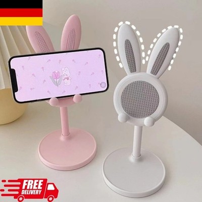 Rabbit Phone Stand Adjustable Desk Holder for Mobile & Tablet