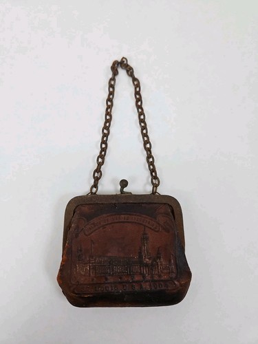 1904 St. Louis World Fair Coin Purse Antique
