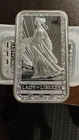 (1) Bar - PAMP Lady of Liberty - One 1 oz Silver Bar .999 Fine - 1 ounce total