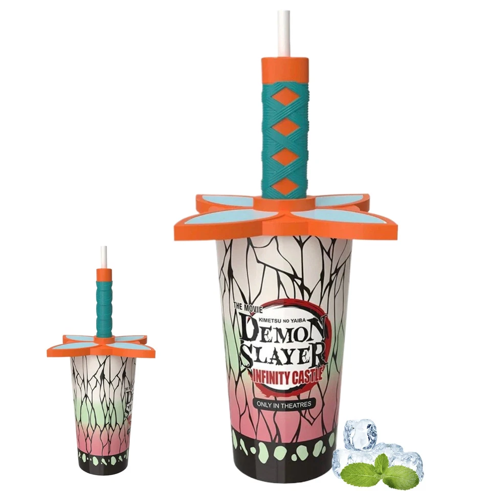 Demon Slayer: Infinity Castle AMC Exclusive Shinobu Cup W Sword Topper & Straw - Image 4 of 4