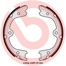 BREMBO Bremsbackensatz, Feststellbremse S 56 546 für INFINITI MERCEDES-BENZ