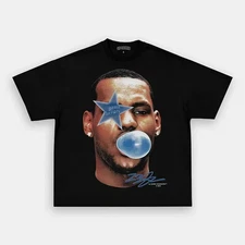 LeBron James King James Bold Pose Basketball Graphic Design Tee Sports Top
