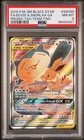2019 Pokemon Black Star FA Eevee & Snorlax #SM169 Promo Tag Team Tins PSA 8 (ZY
