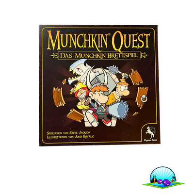 Munchkin Quest - Das Munchkin Brettspie  Pegasus Spiele 2011 - Vollständig