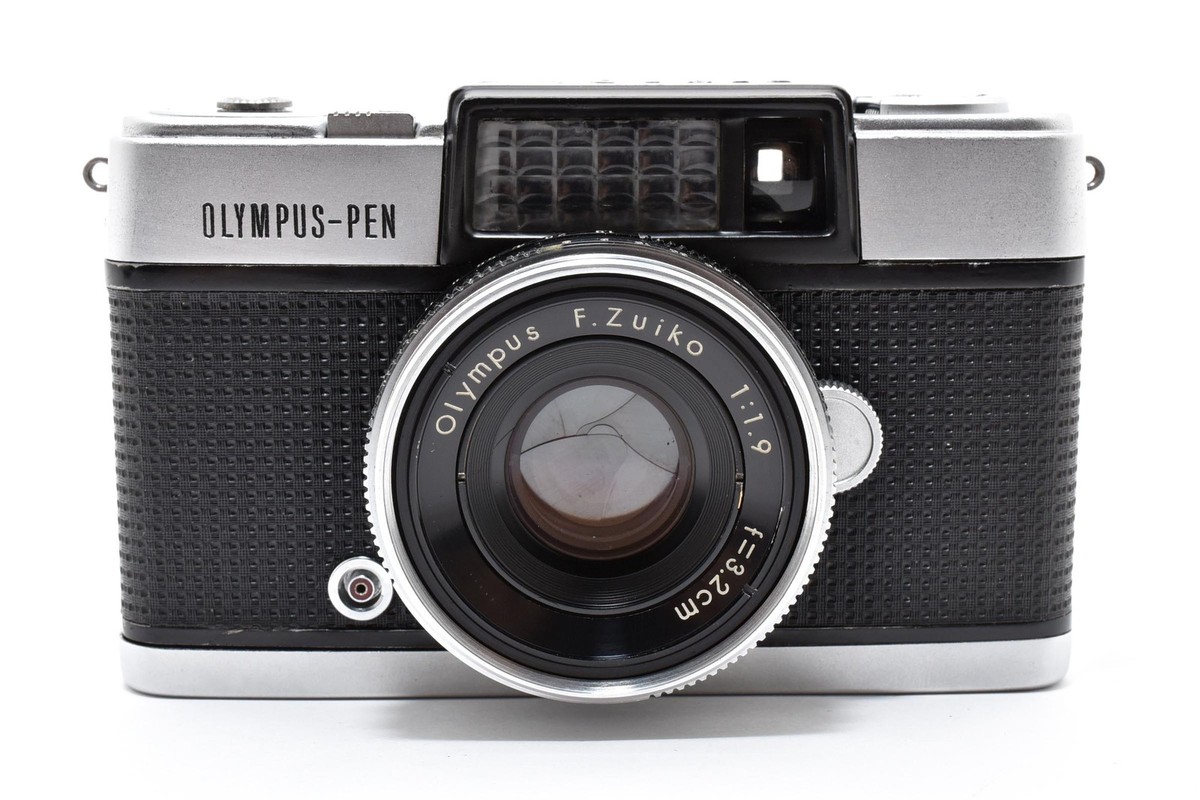 PEN D【F.Zuiko/f1.9/32mm/161277】 Exc.] OLYMPUS PEN D 35mm Half Film Camera w/ F.Zuiko 32mm f/1.9