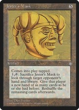 Jester's Mask Ice Age Rare HP Magic: The Gathering 300 Normal