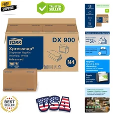 Advanced 1-Ply Xpressnap Dispenser Napkins N4 - 6000 Total for Clean Convenience