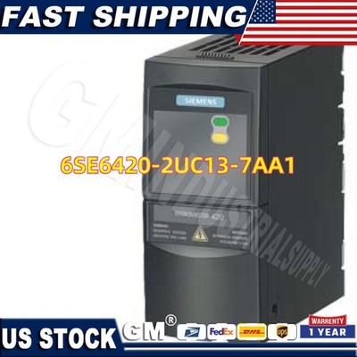 New Siemens 6SE6 420-2UC13-7AA1 6SE6420-2UC13-7AA1 MICROMASTER420 without filter