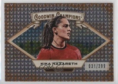 2025 Upper Deck Goodwin Champions Horizontal Orange Dots /399 Kika Nazareth 1da5