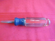 Craftsman Slotted Stubby Screwdriver 41586 5/16" x 1-3/4" "A" WF Vintage USA