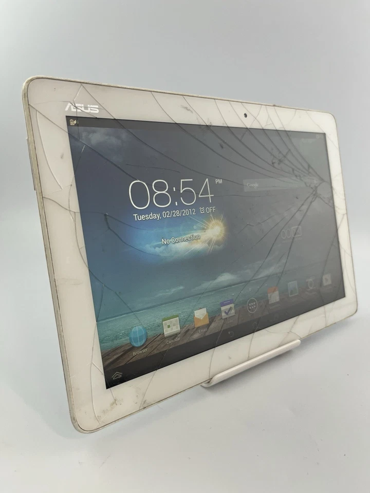 Asus MeMo Pad 10 ME102A K00F White WiFi 8GB 10.1" 1GB Ram Android Tablet Cracked - Image 4 of 4