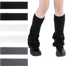 Women s Knitted Leg Warmers Socks Crochet Boot Cuffs Winter Warm Foot Covers