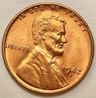 1942-D  Uncirculated BU Red RD - Lincoln Wheat Cent  ~ B791