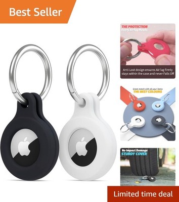 Mehrzweck AirTag Halter Set für Brieftaschen, Schlüssel & Haustier Halsbänder - Seelenfrieden