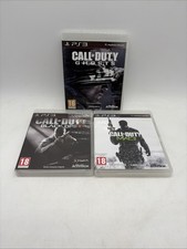 Lot 3 Jeux Call of Duty PS3 Ghosts Black Ops 2 Modern Warfare 3