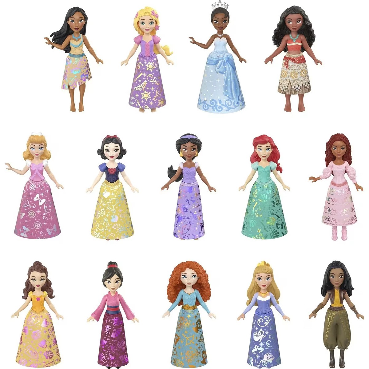 Mattel Disney Princesa y Frozen 9 cm Mini Muñeca Articulada Nueva Elige Modelo