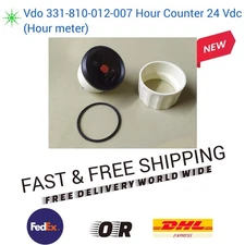 Vdo 331-810-012-007 Hour Counter 24 Vdc, Siemens Vdo Engine Hour Counter 24 Vdc