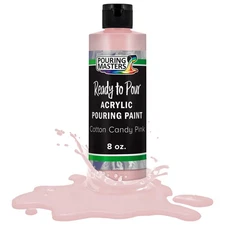 Pouring Masters Cotton Candy 8-Ounce Bottle Water-Based Acrylic Pouring Paint