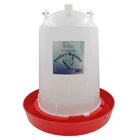 Little Family Members Chicken Waterer 4-Gallon Metal Handle Poultry Drinker